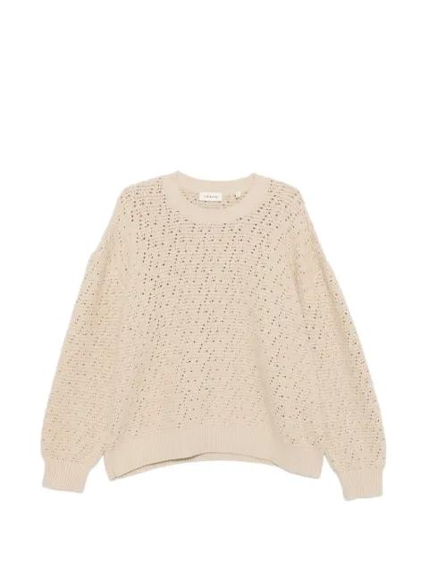 openwork sweater by FRAME