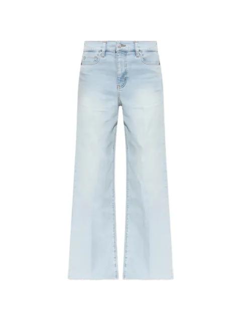 raw-cut flared jeans by FRAME