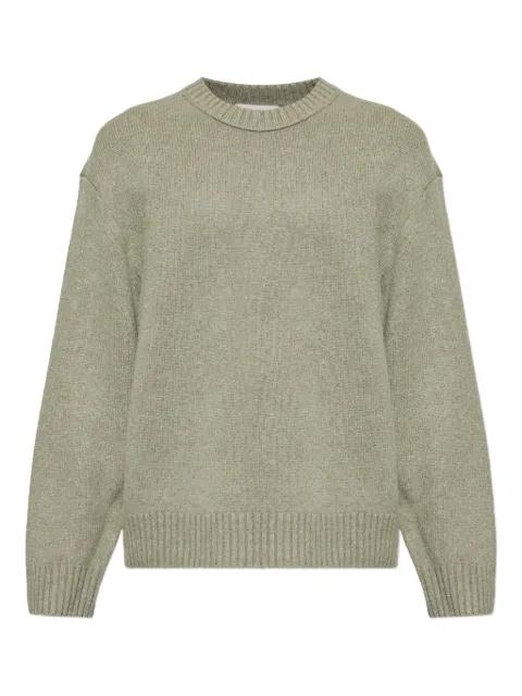 ribbed-details crewneck sweater by FRAME