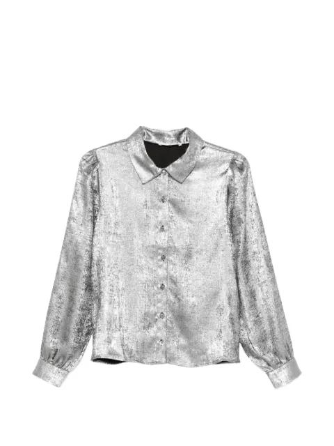 shiny staple blouse by FRAME