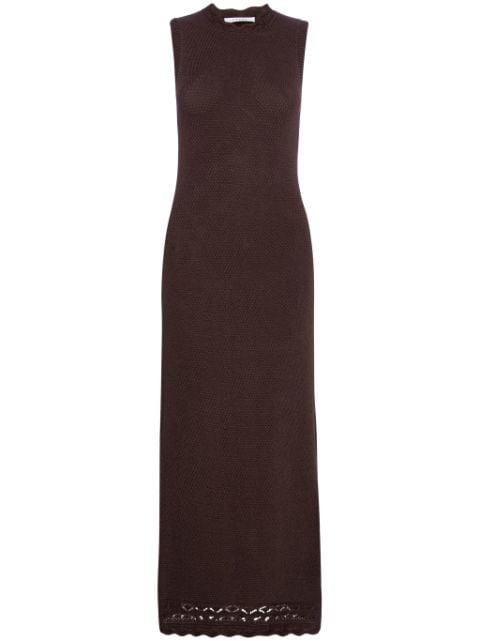 sleeveless knitted maxi dress by FRAME