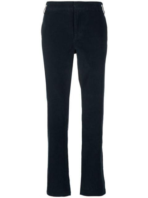 slim-cut leg trousers by FRAME