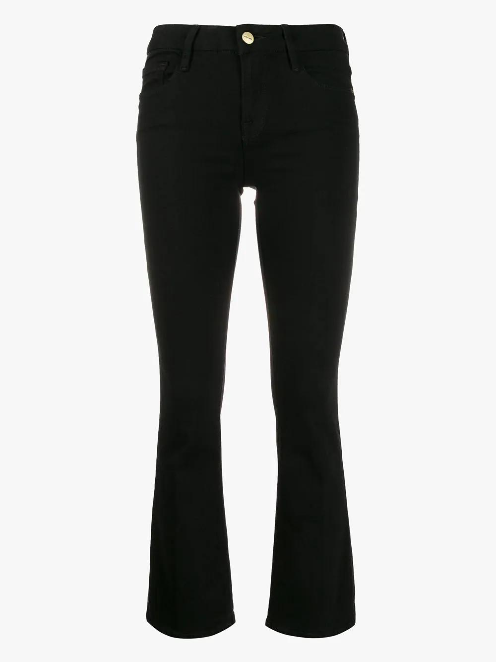 slim-fit cropped jeans by FRAME