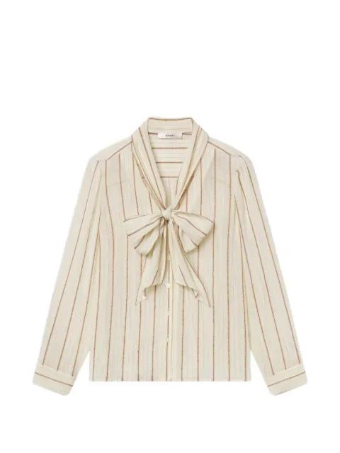 striped blouse by FRAME