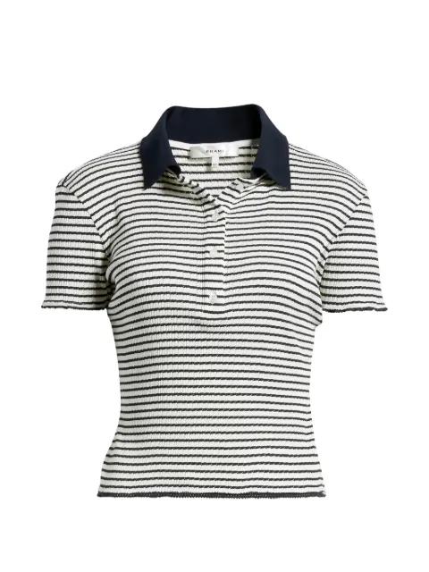 striped polo top by FRAME