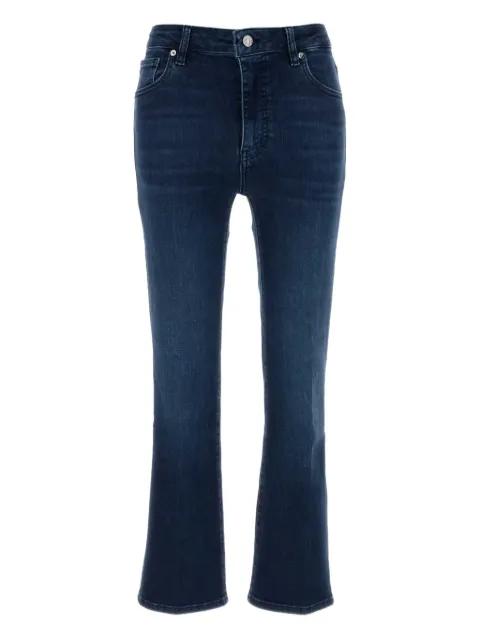 whiskering-effect jeans by FRAME