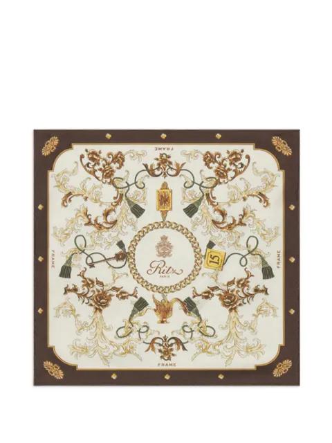 x Ritz Paris printed scarf by FRAME