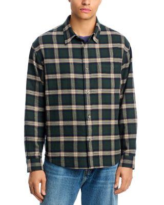 x The Society Archive Plaid Regular Fit Button Down Shirt - Exclusive by FRAME