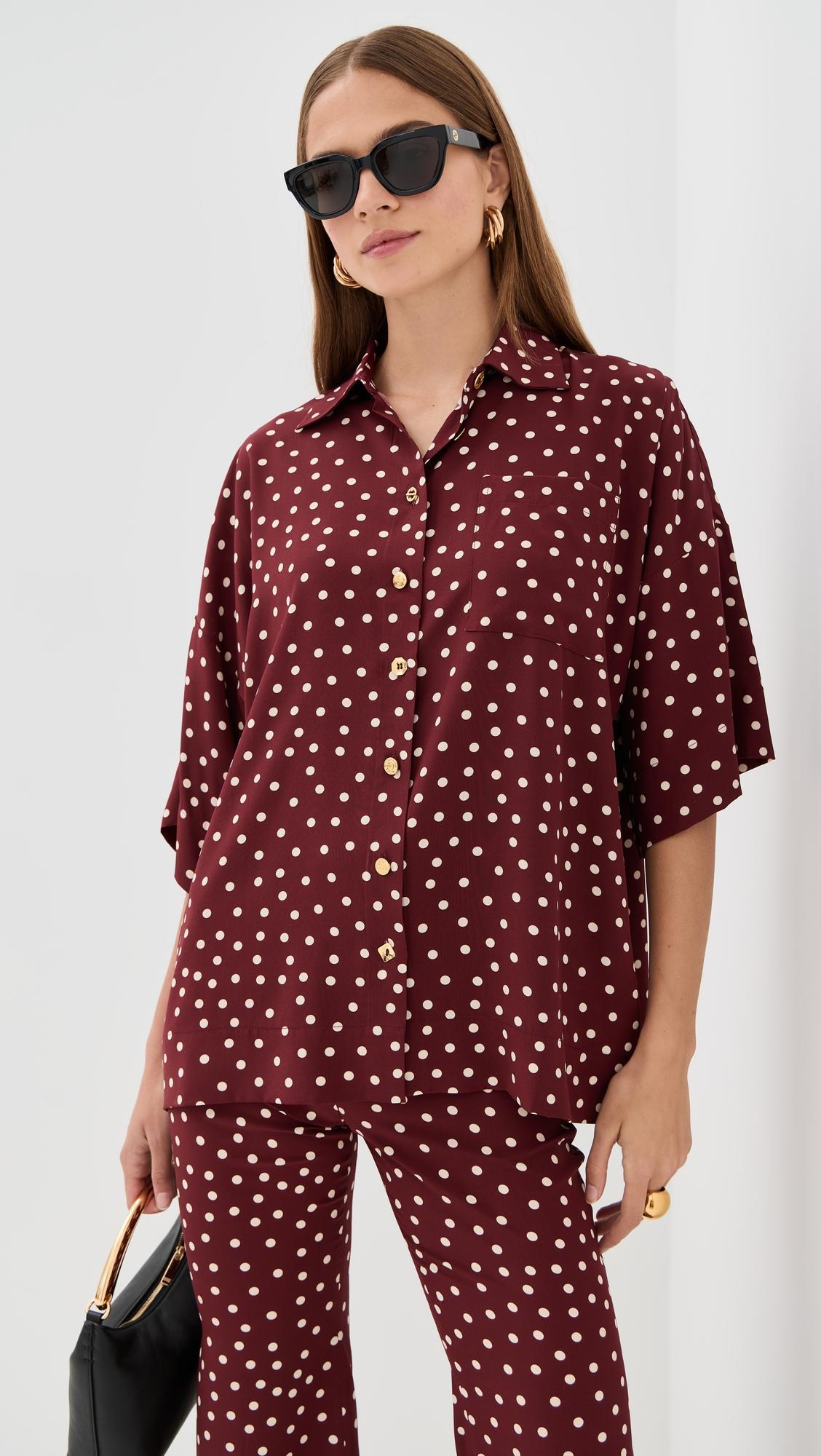 Zaoua Silk Shirt by FRANÇOISE