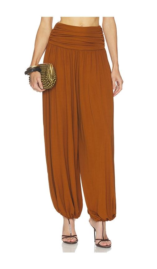 FranÃ§oise Nora Pant in Brown by FRANASSOISE