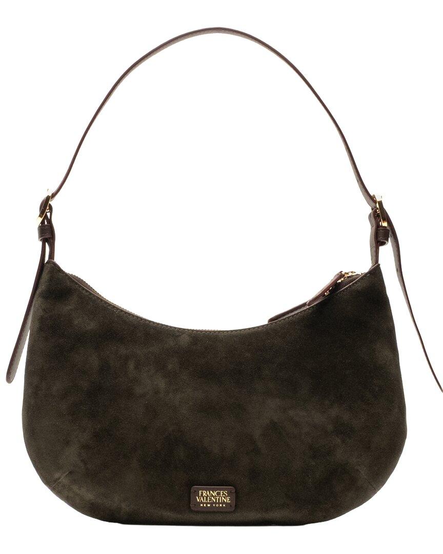 Frances Valentine Starr Suede & Leather Hobo Bag by FRANCES VALENTINE
