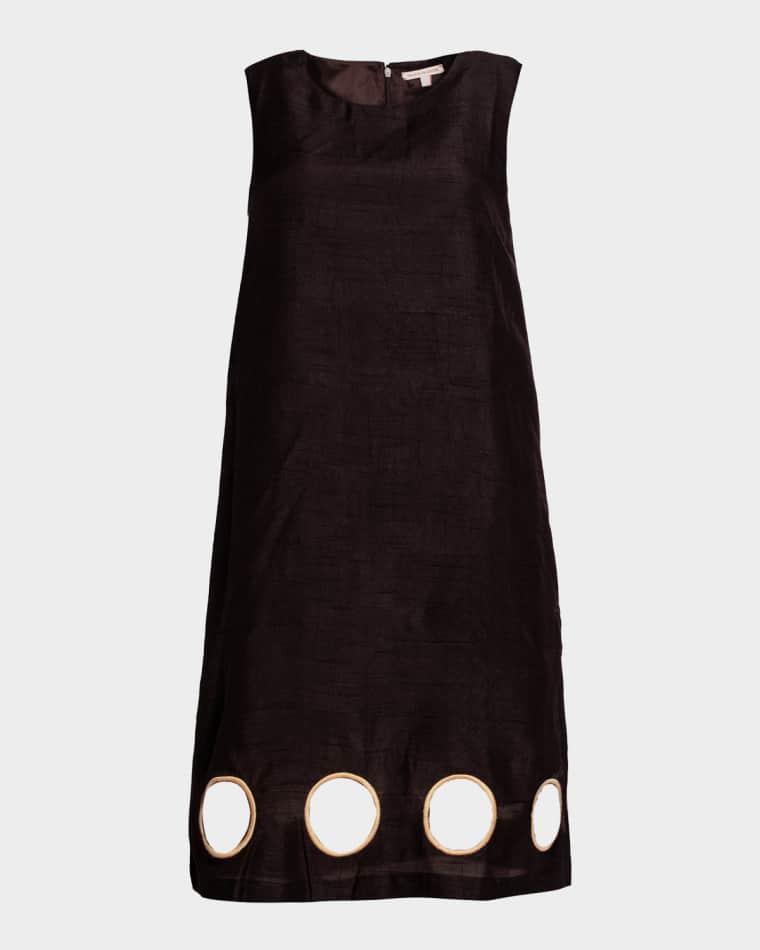 Lilly Sleeveless Cutout Shift Dress by FRANCES VALENTINE