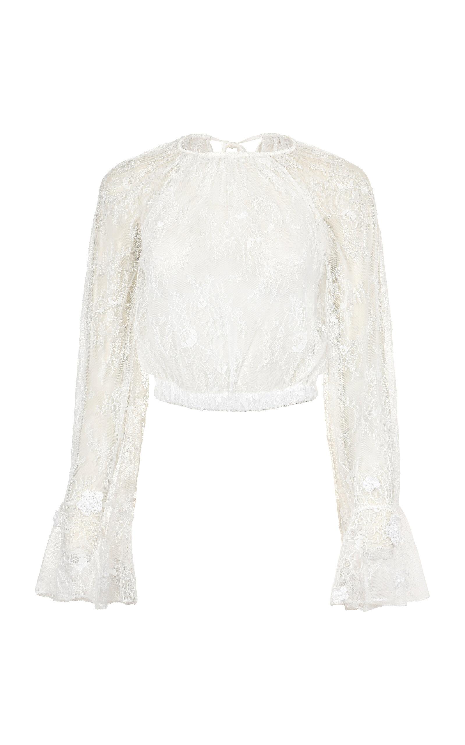 Francesca Miranda Alba Lace Blouse - Moda Operandi by FRANCESCA MIRANDA