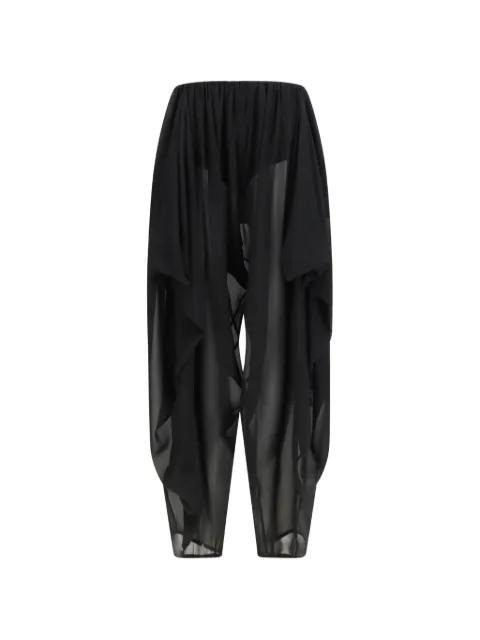 semi-sheer trousers by FRANCESCO MURANO