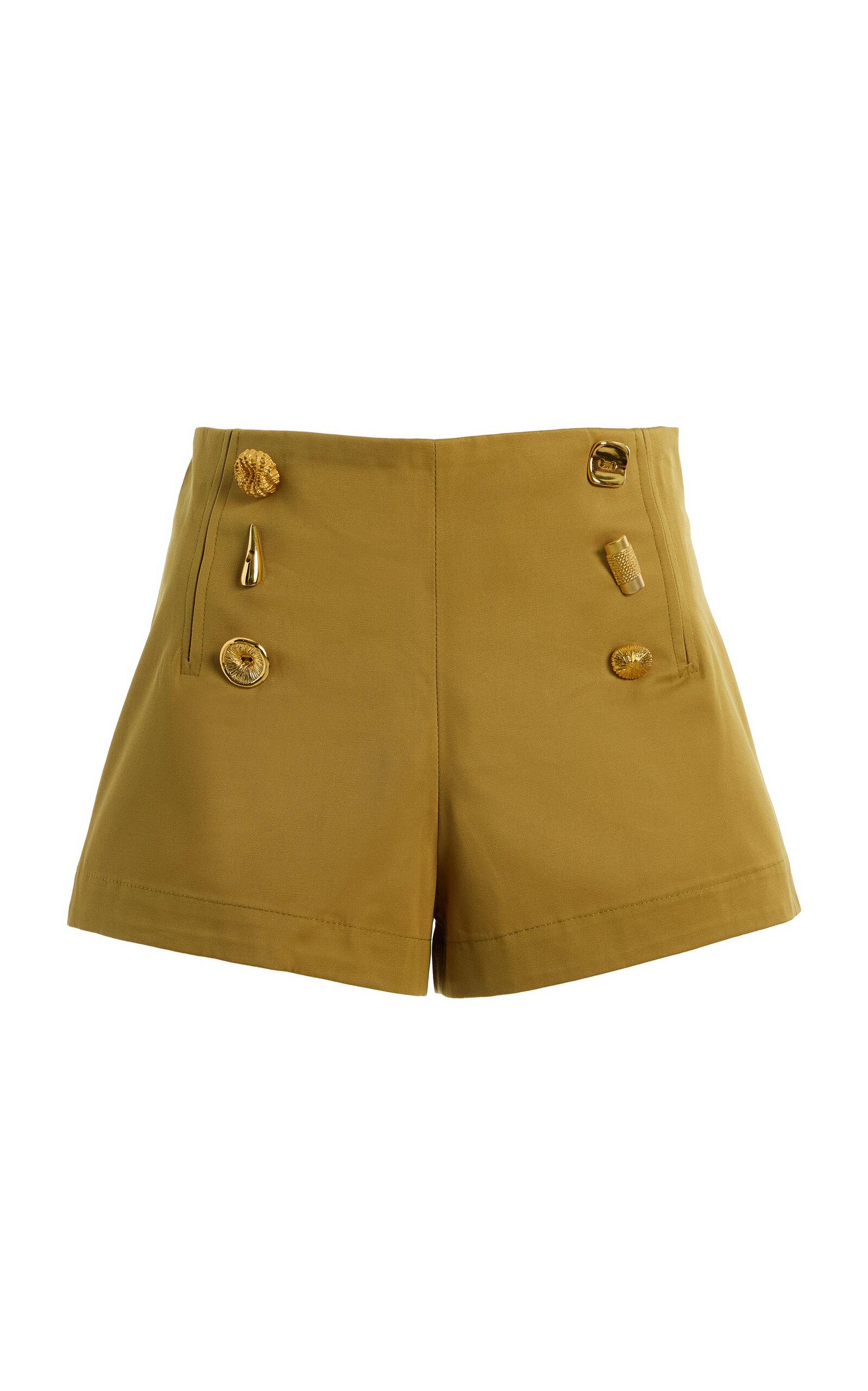 FRANÇOISE Bijou Cotton Shorts - Moda Operandi by FRANCOISE