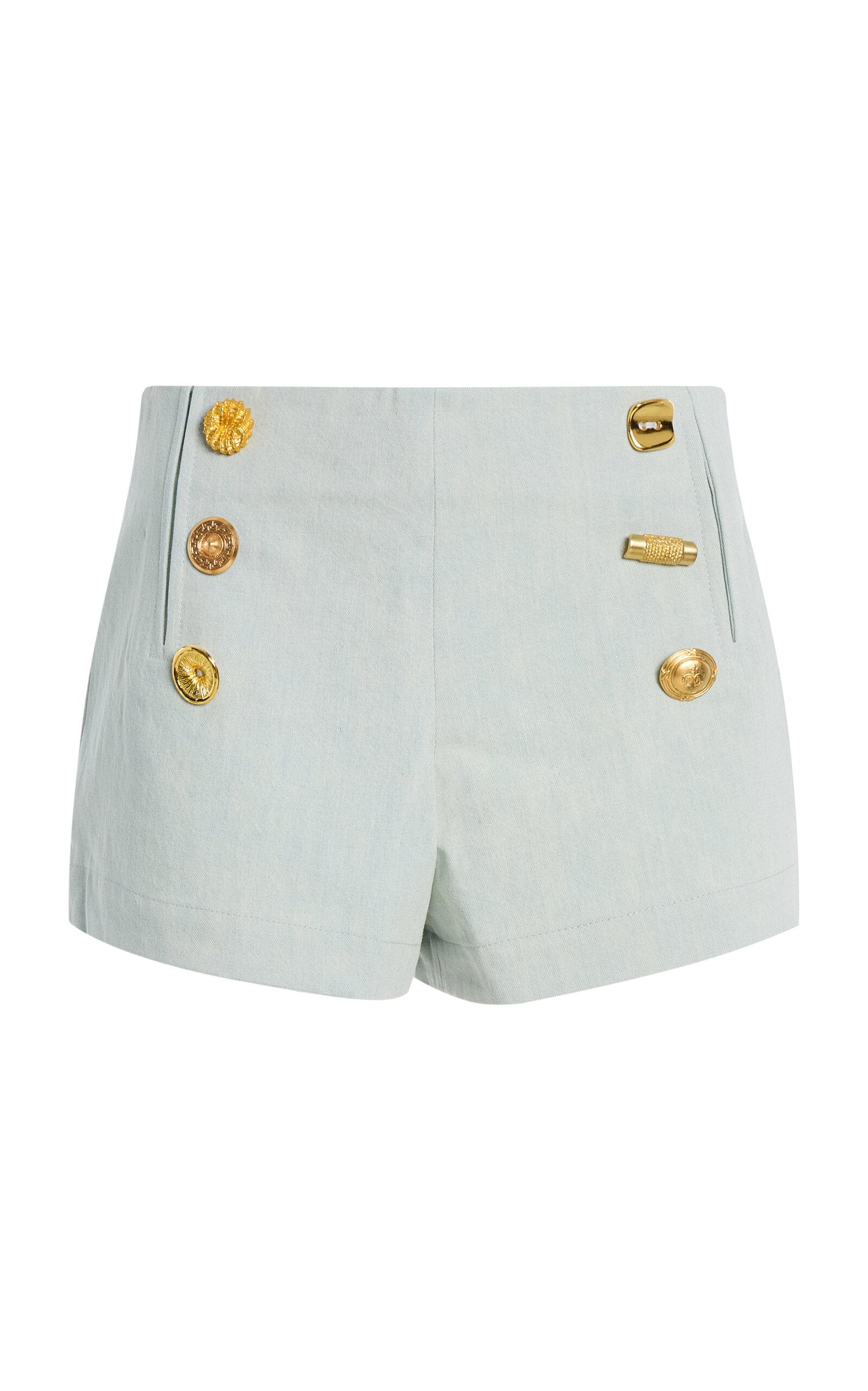 FRANÇOISE Bijou Denim Shorts - Moda Operandi by FRANCOISE