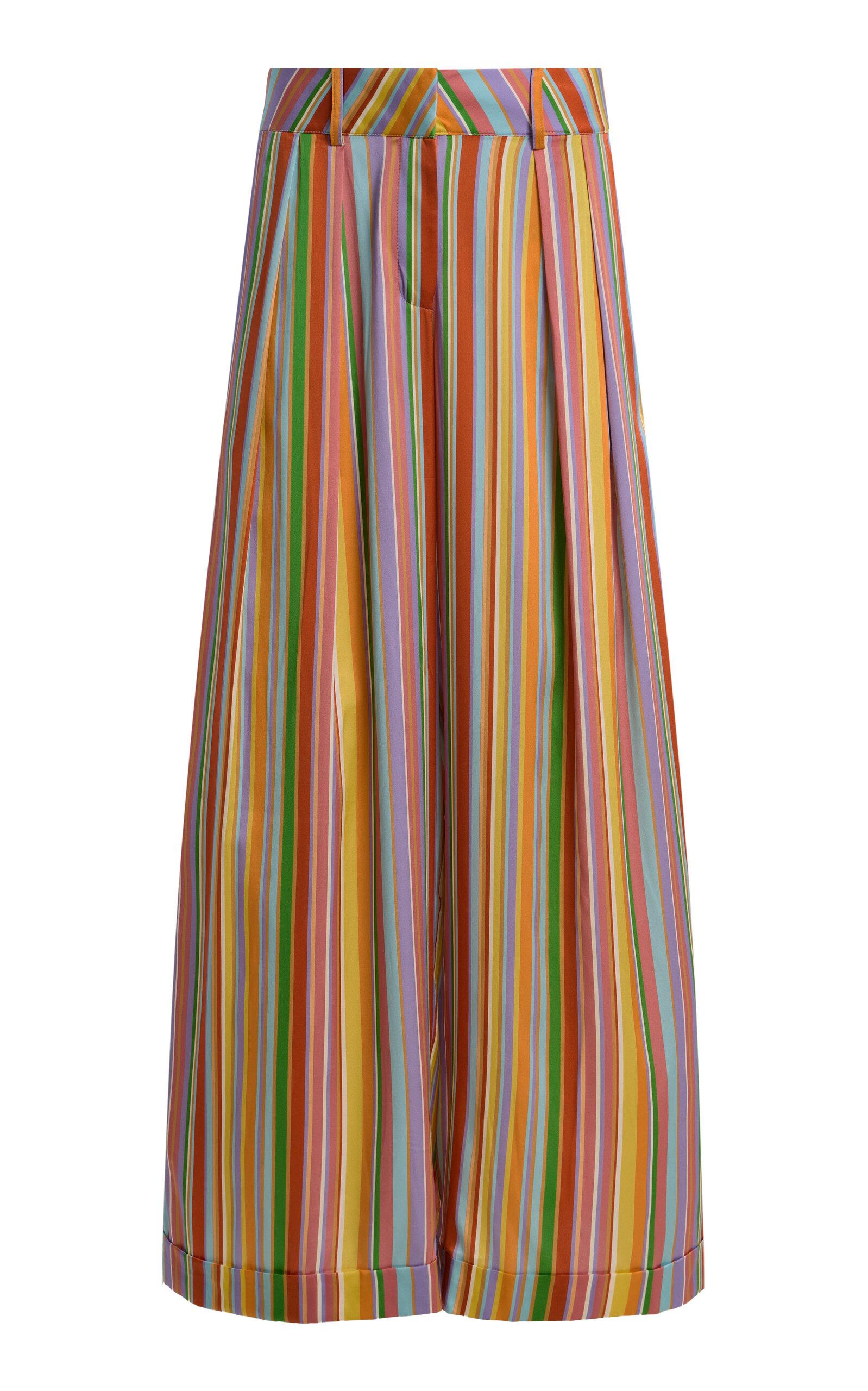 FRANÇOISE Exclusive La Isla Mila Silk Satin Pants - Moda Operandi by FRANCOISE