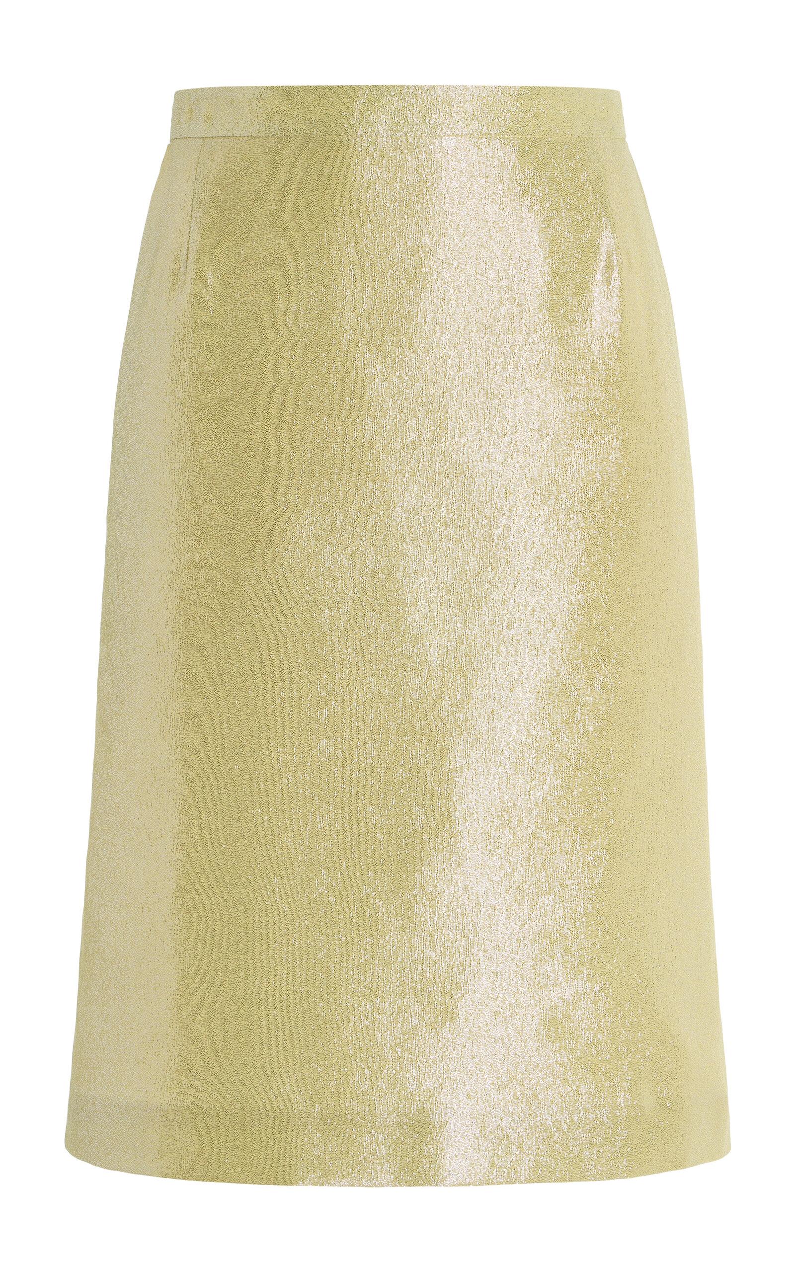 FRANÇOISE Exclusive Poppy Iris-Print Skirt - Moda Operandi by FRANCOISE