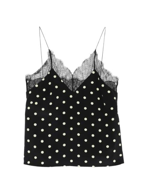 Layla lace polka-dot top by FRANCOISE