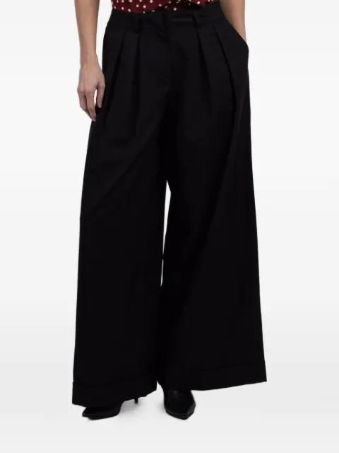 Mila pleated palazzo pants by FRANCOISE
