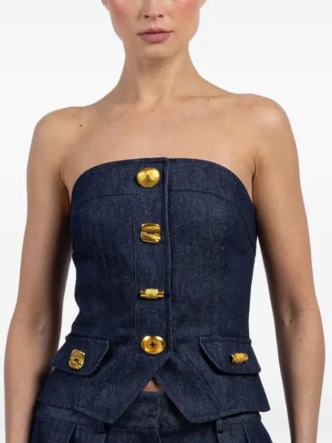 button-fastening top by FRANCOISE