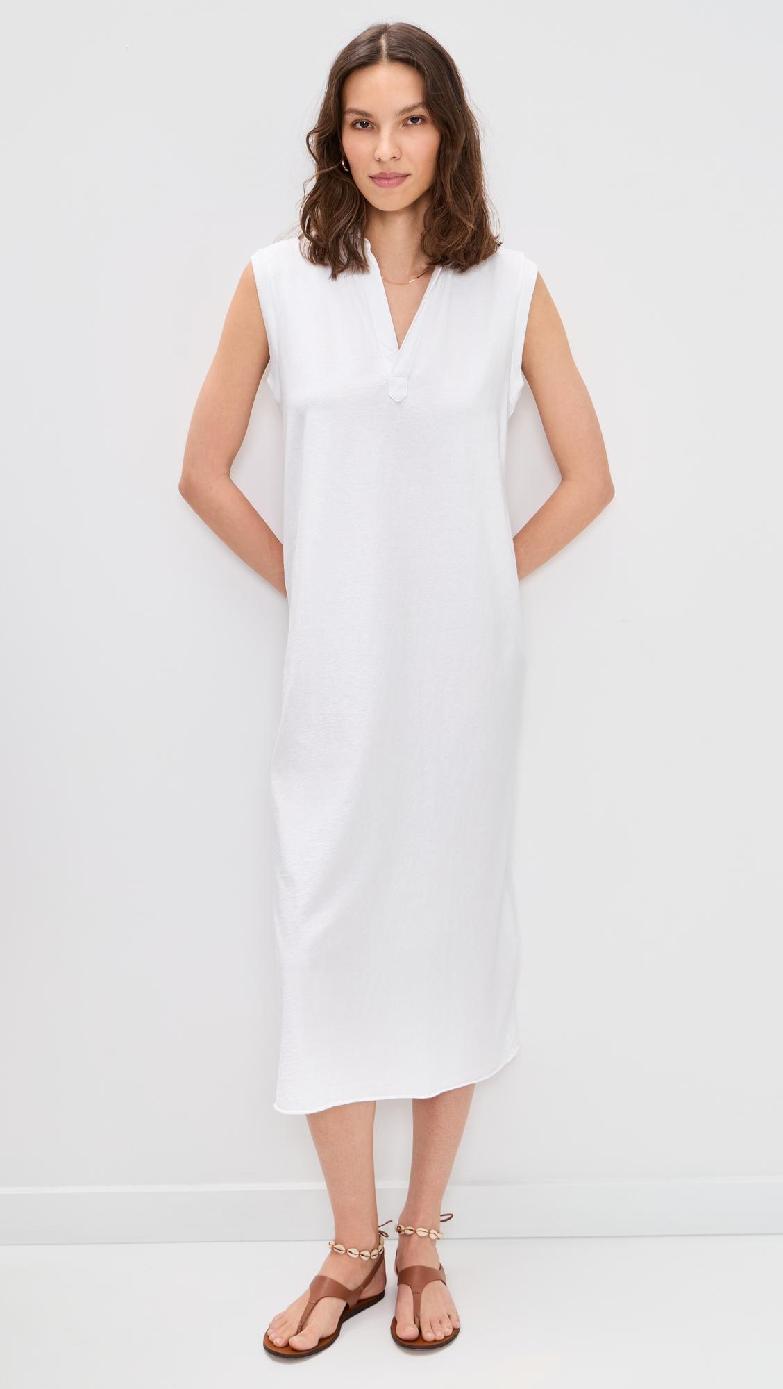Lily Sleeveless Polo Dress by FRANK & EILEEN