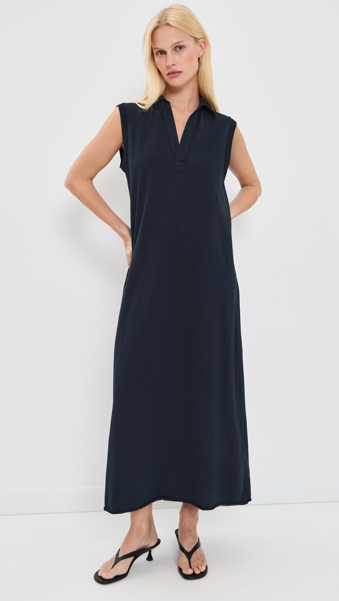 Lily Sleevless Polo Dress by FRANK & EILEEN