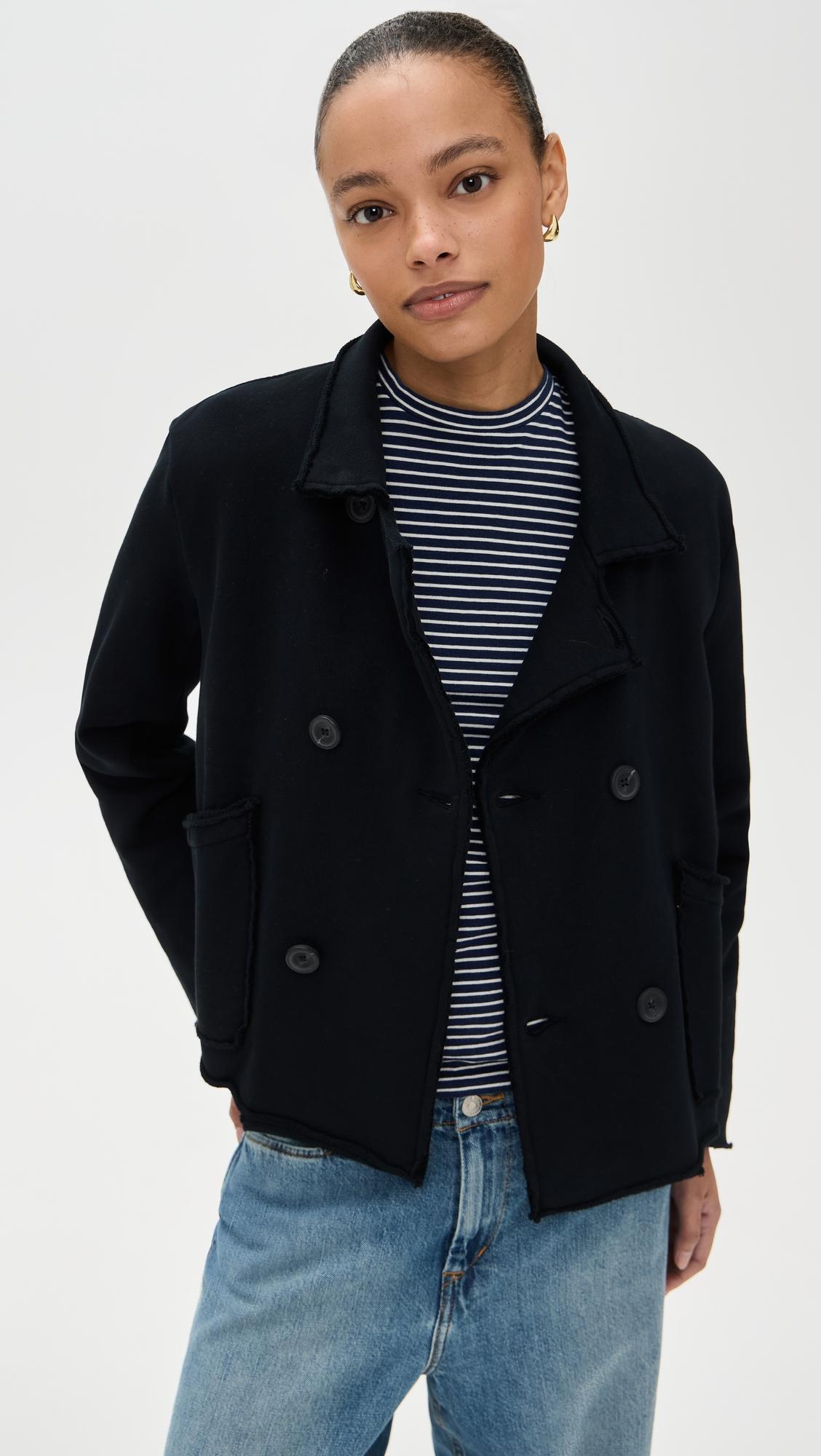 Mini Belfast Crop Peacoat by FRANK & EILEEN