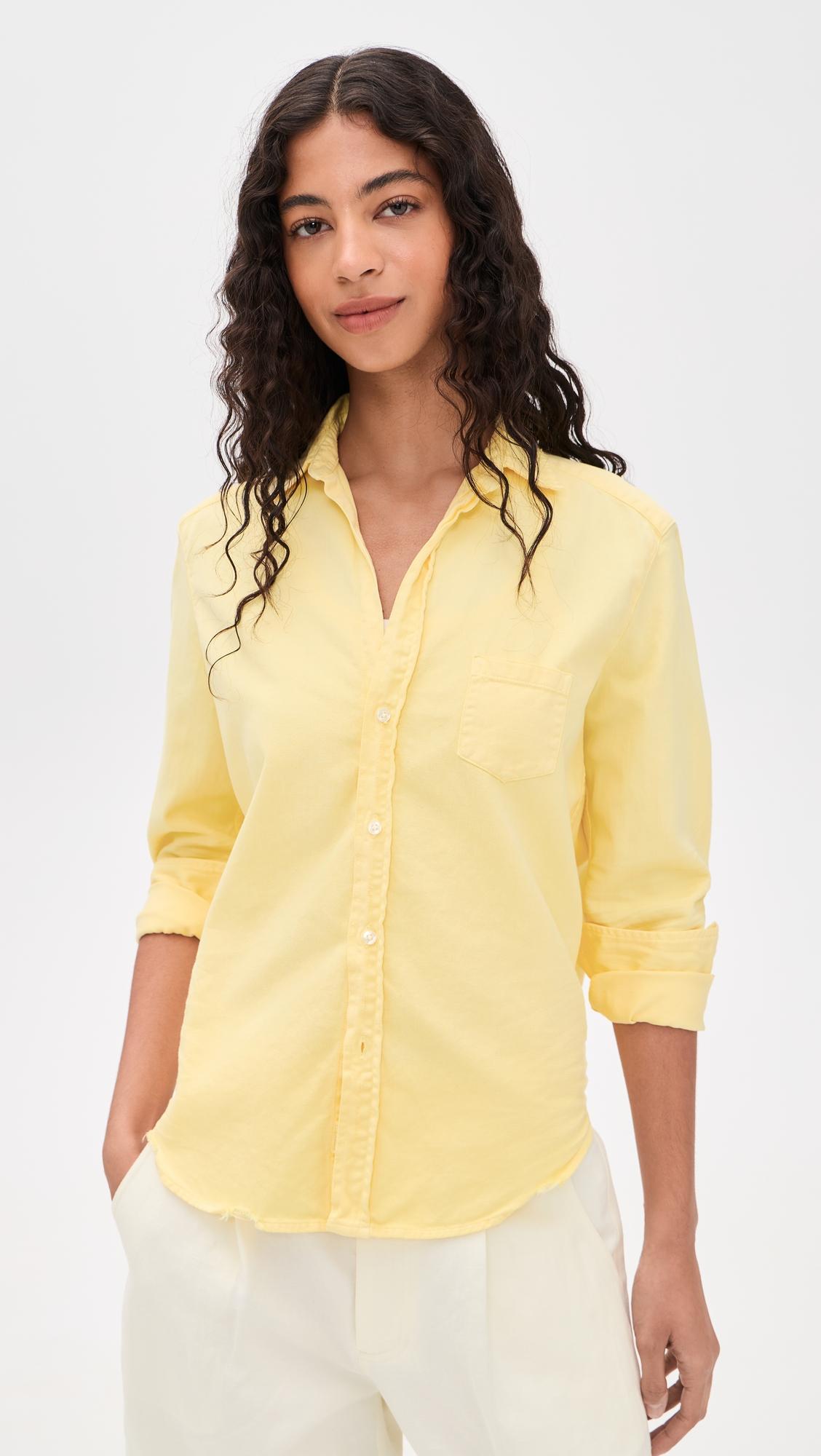 Relaxed Button-Up Shirt by FRANK & EILEEN