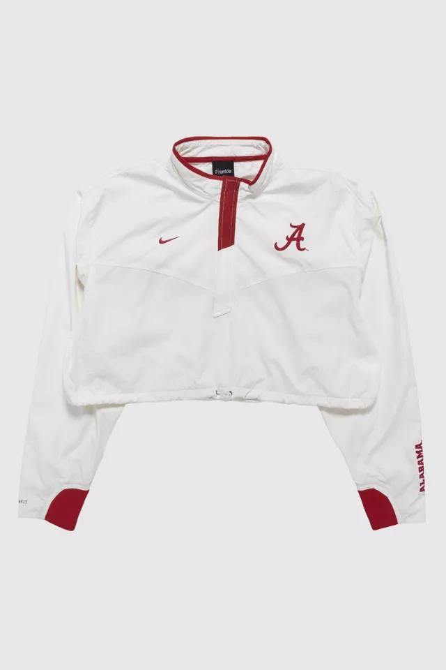 Frankie Collective Rework Alabama Crimson Tide Crop Jacket by FRANKIE COLLECTIVE