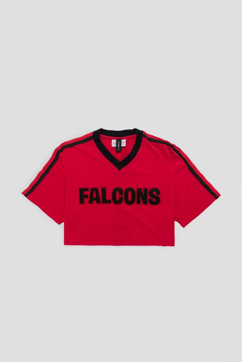 Frankie Collective Rework Atlanta Falcons Crop Tee by FRANKIE COLLECTIVE