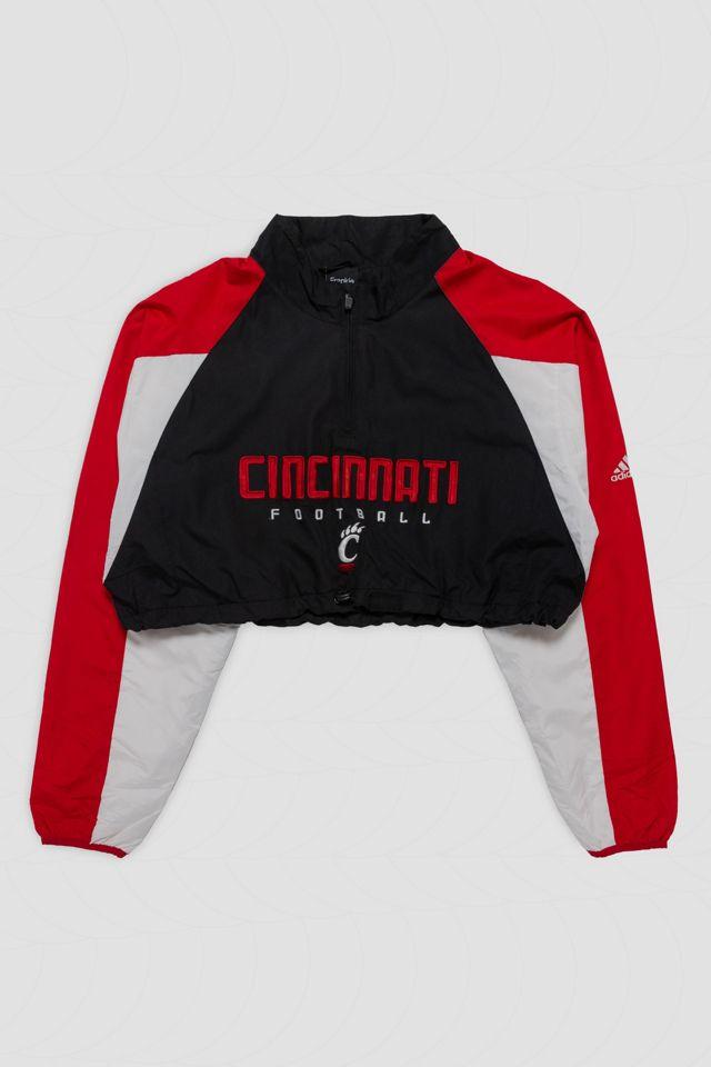 Frankie Collective Rework Cincinnati Bearcats Crop Jacket by FRANKIE COLLECTIVE