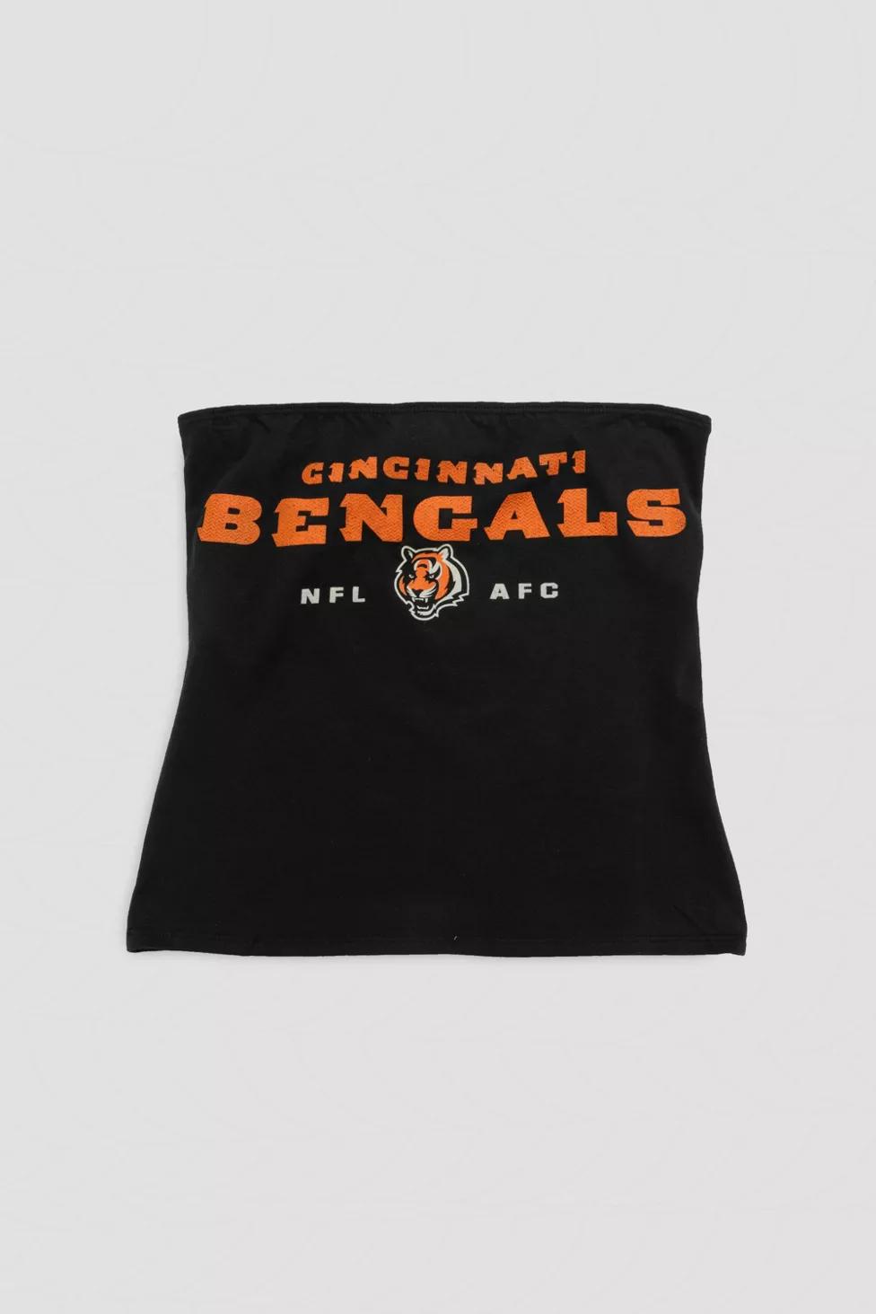Frankie Collective Rework Cincinnati Bengals Tube Top by FRANKIE COLLECTIVE