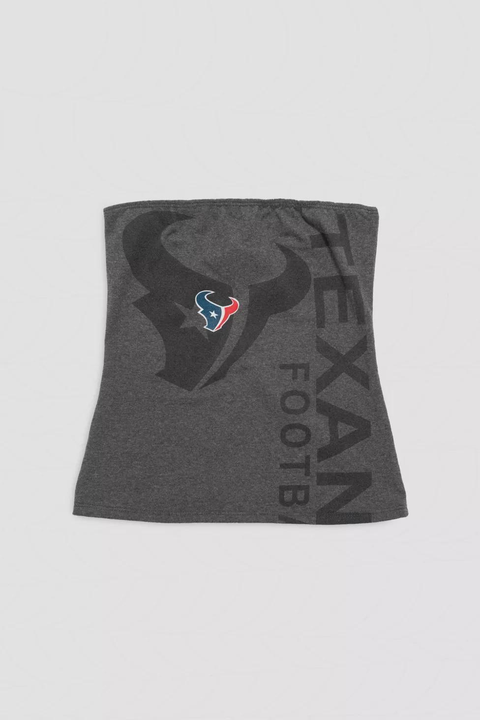 Frankie Collective Rework Houston Texans Football Tube Top by FRANKIE COLLECTIVE