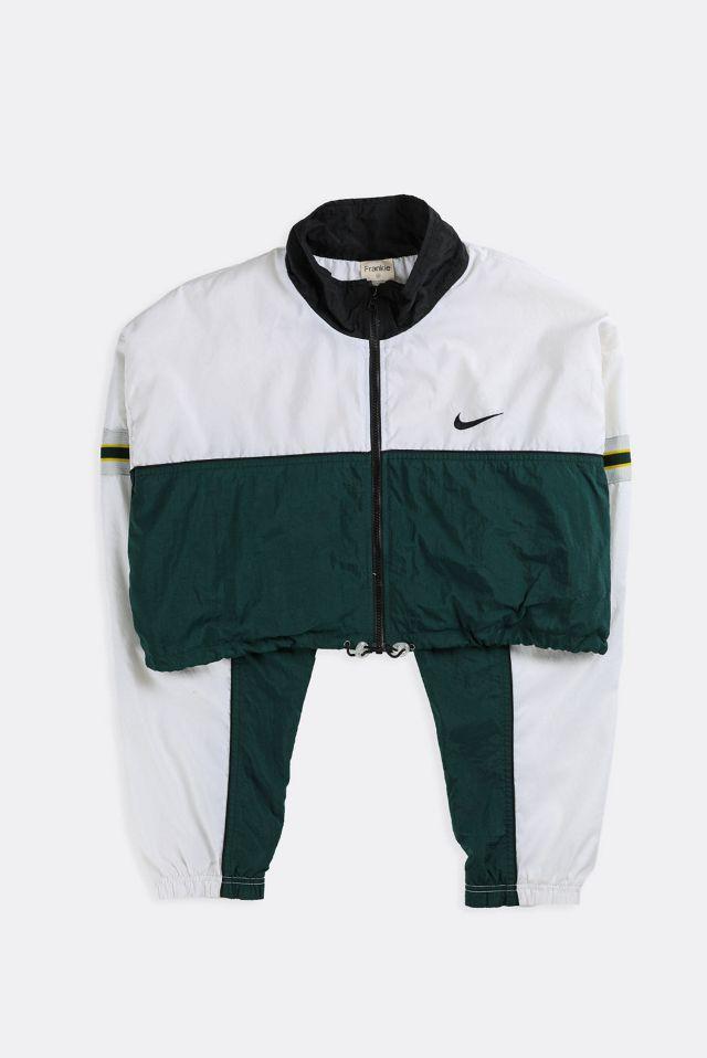 Frankie Collective Rework Vintage Nike Crop Windbreaker 008 by FRANKIE COLLECTIVE