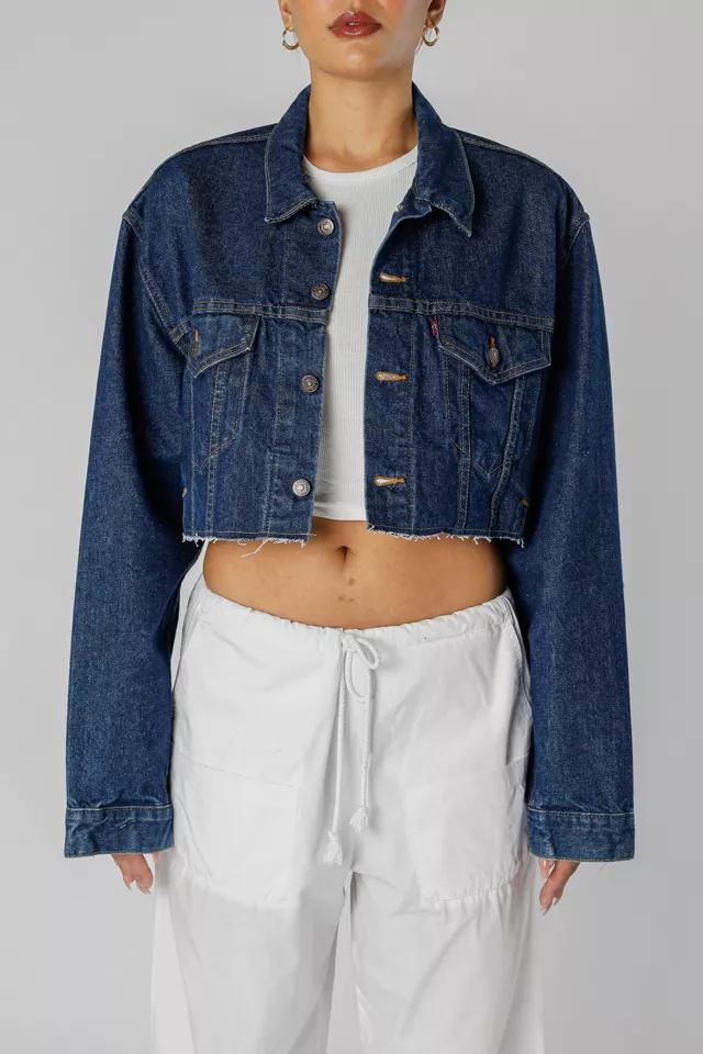 Frankie Collective Vintage Crop Denim Jacket by FRANKIE COLLECTIVE