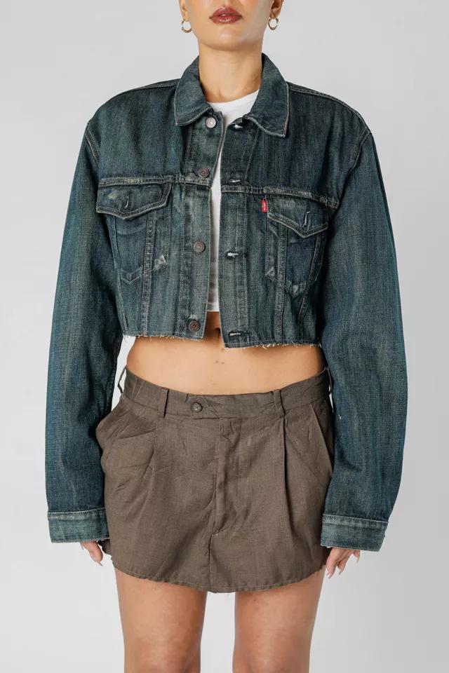 Frankie Collective Vintage Crop Denim Jacket by FRANKIE COLLECTIVE
