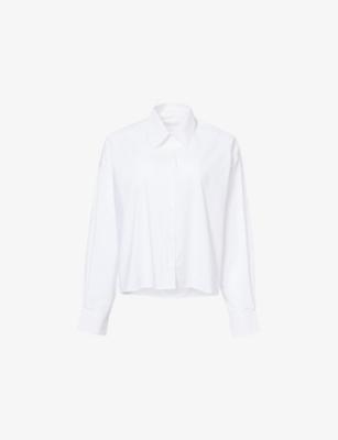 Arlen Boxy Cotton Shirt by FRANKIE SHOP