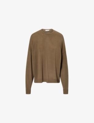 Basel Crewneck Cotton Jumper by FRANKIE SHOP
