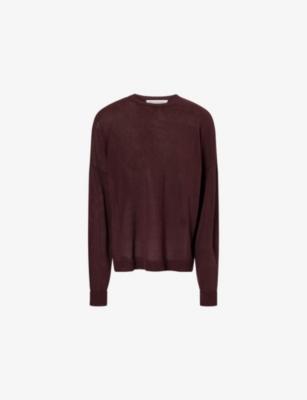 Basel Crewneck Cotton Knitted Jumper by FRANKIE SHOP
