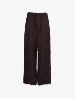 Baxter Wide-Leg Fringed Trousers by FRANKIE SHOP