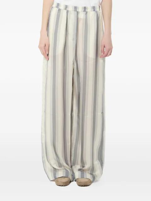 Baxter striped wide-leg trousers by FRANKIE SHOP