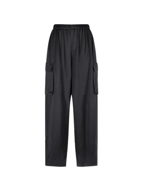 Delny satin cargo pants by FRANKIE SHOP