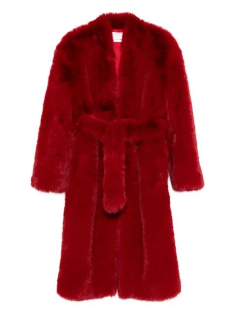 Destiny padded faux-fur coat by FRANKIE SHOP