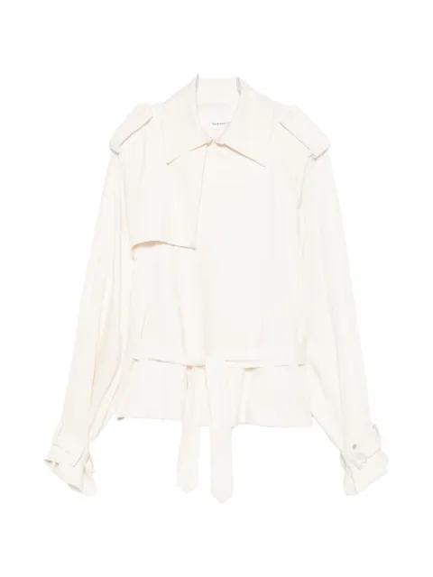 Elva belted trench coat by FRANKIE SHOP