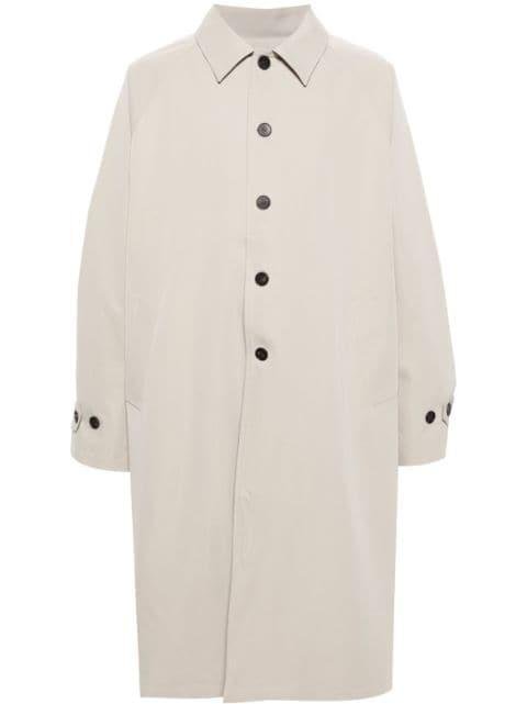 Emil single-breasted trench coat by FRANKIE SHOP