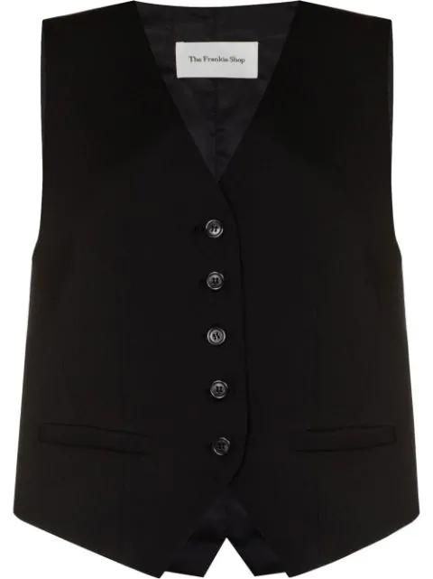 Gelso single-breasted waistcoat by FRANKIE SHOP