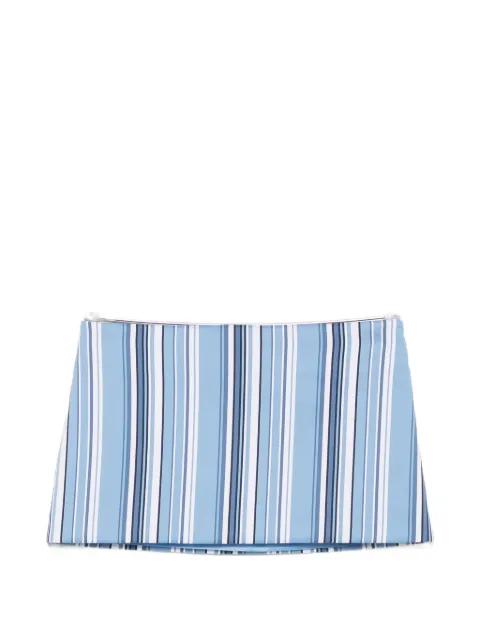 Hera striped mini kirt by FRANKIE SHOP