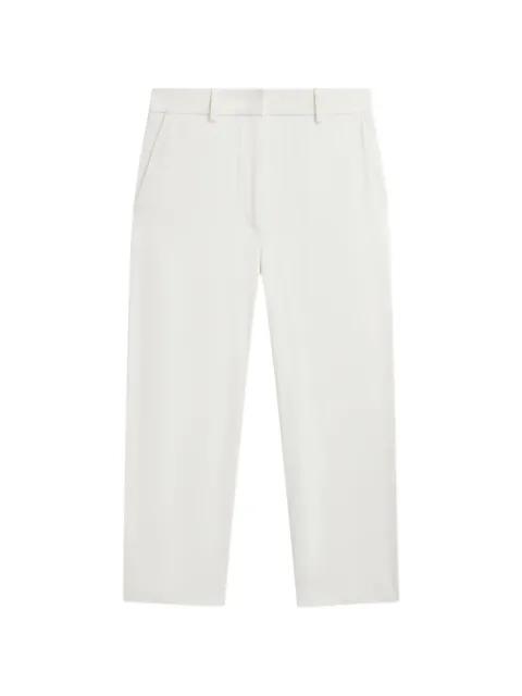 Lior cropped belt-loops trousers by FRANKIE SHOP