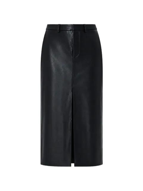 Maybelle front-slit midi skirt by FRANKIE SHOP